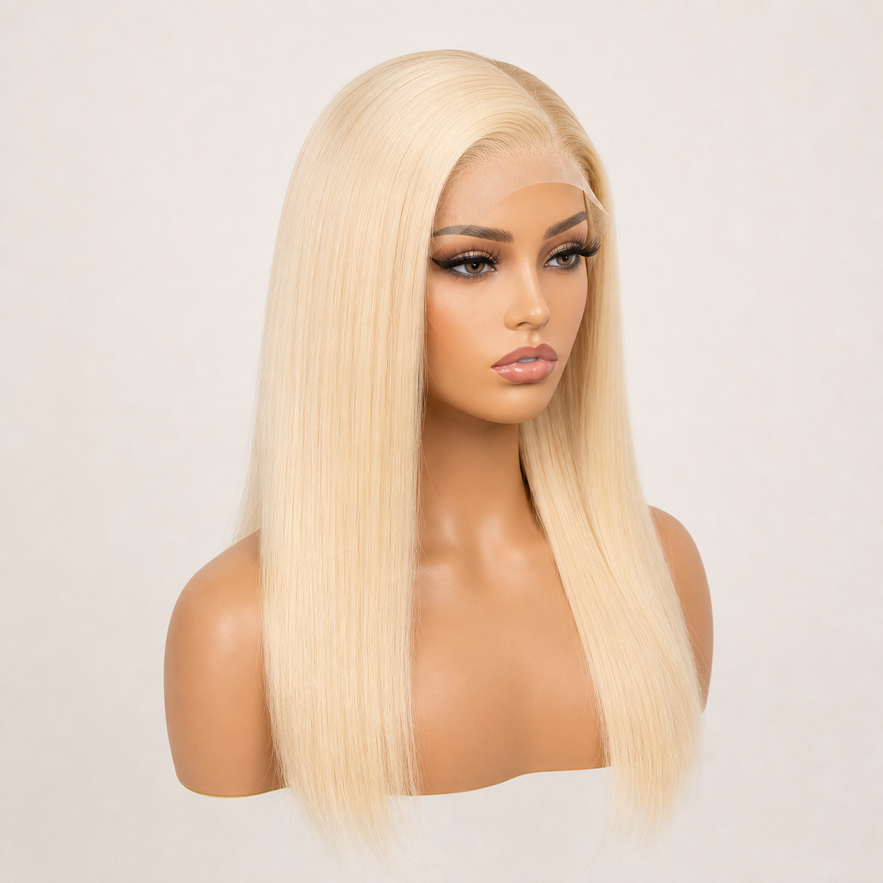BONANZA 613 Blonde Straight 13x4 Lace Front Human Hair Wig