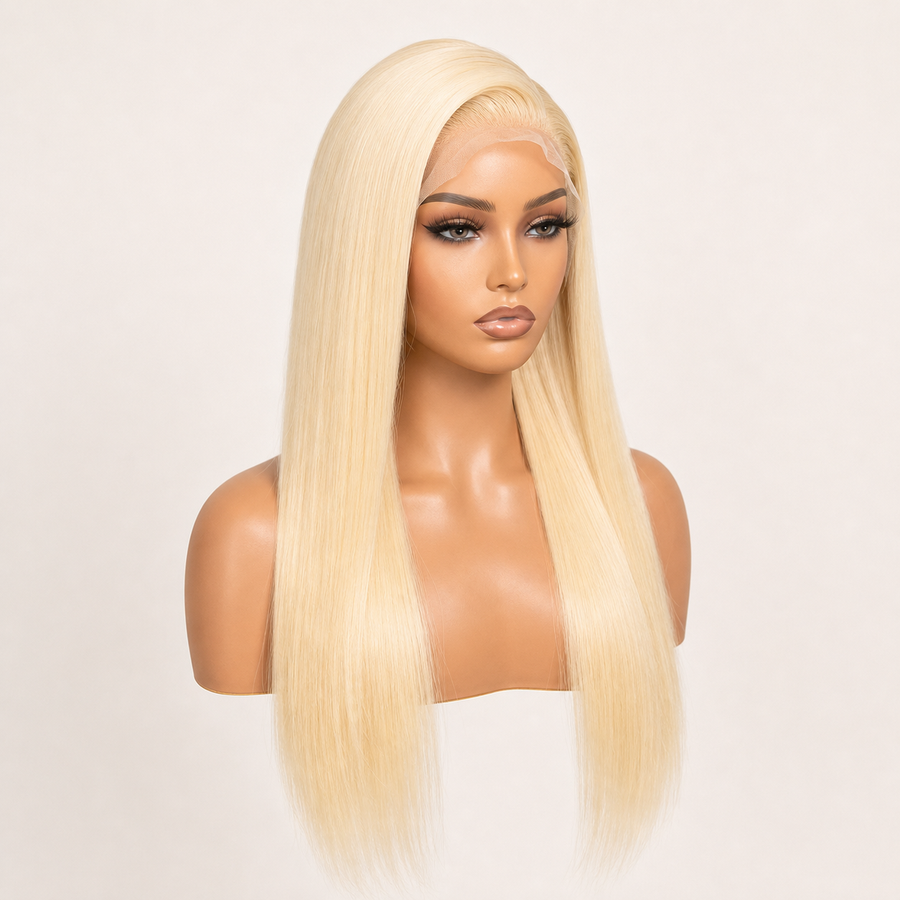 BONANZA 613 Blonde Straight 13x6 HD Lace Human Hair Wig