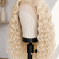 BONANZA 613 Blonde Water Wave 13x6 HD Lace Wig mannequin view