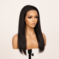 BONANZA Natural Black Straight 13x4 Lace Front Human Hair Wig