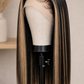 BONANZA Straight Piano Highlight 13x4 Lace Front Wig mannequin view